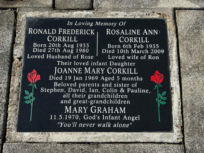 Black Memorial Stone After Restoration